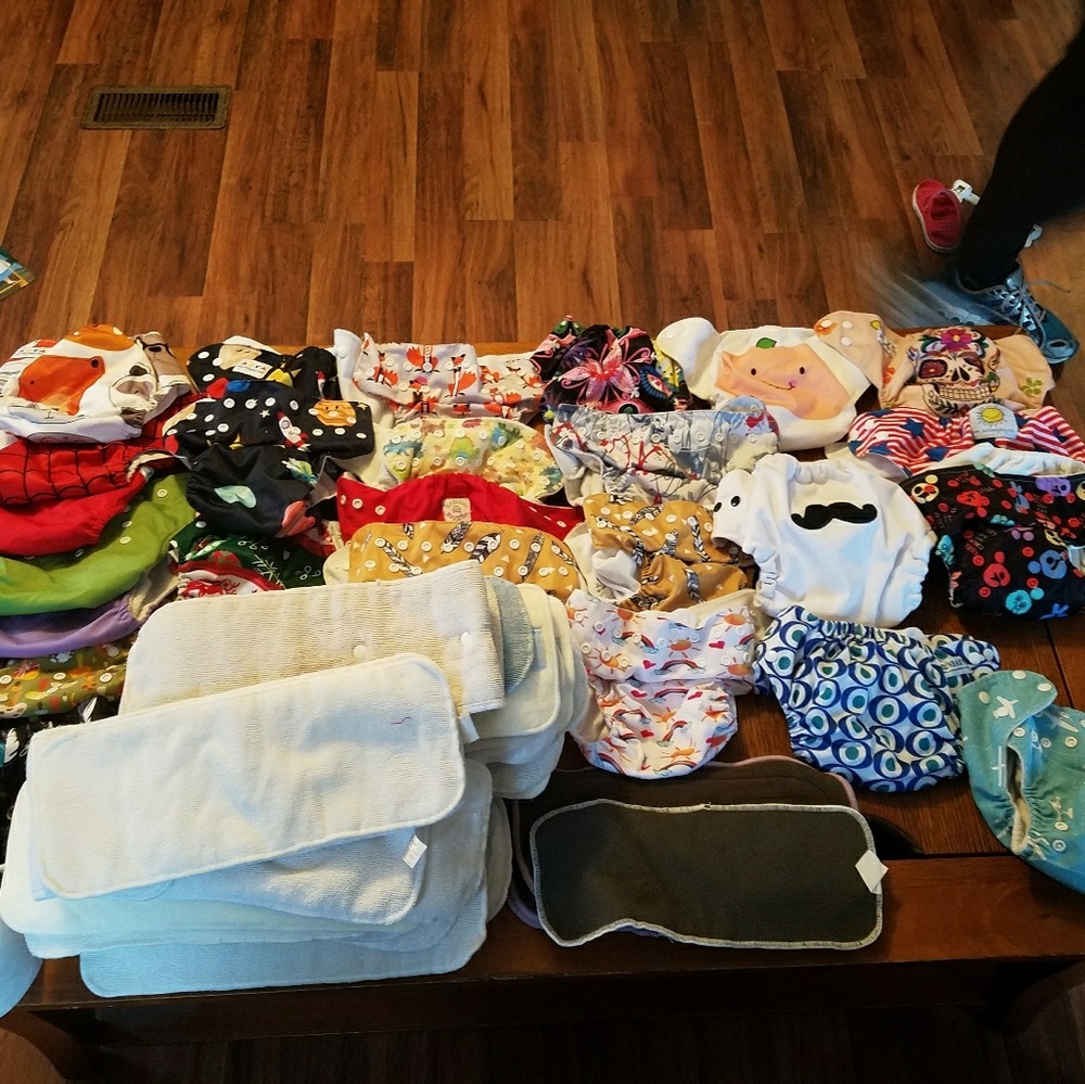 Cloth diaper set-EVERYTHING YOU NEED